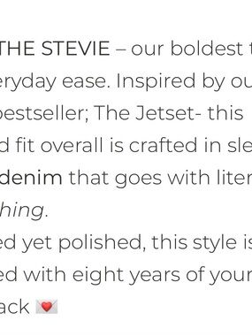 The Stevie Denim Jumpsuit - BLACK maternity